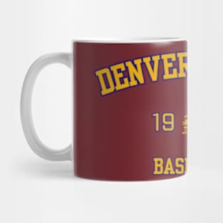 denver nuggets basketball Mug